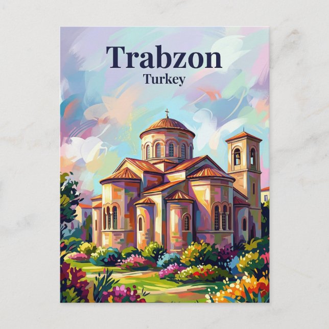 Carte Postale Trabzon Turquie (Devant)