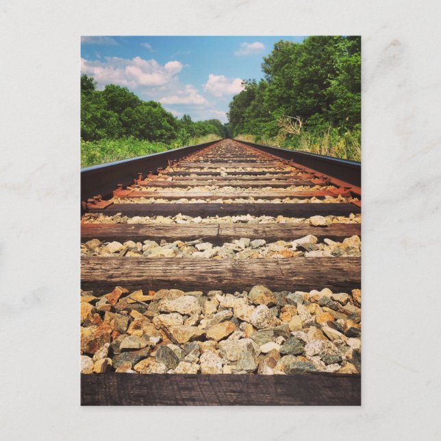 Carte Postale Traces ferroviaires (Devant)