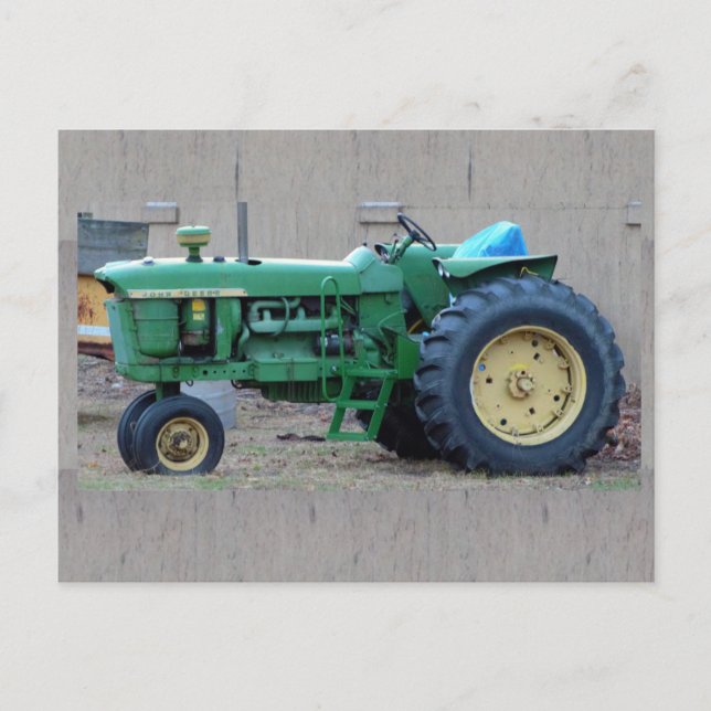 Carte Postale Tracteur (Devant)