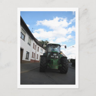 Carte postale Tracteur