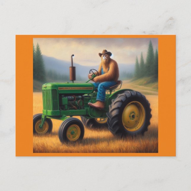 Carte Postale Tracteur Bigfoot (Devant)