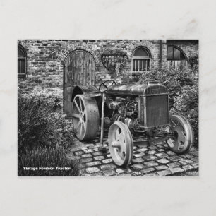 Carte Postale Tracteur vintage Fordson