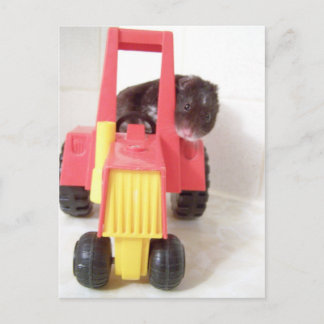 Carte Postale tracteur volant