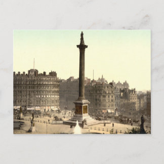 Carte Postale Trafalgar Carré I, Londres, Angleterre
