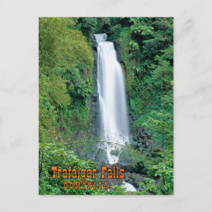 Carte Postale Trafalgar falls Dominique