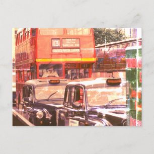 Carte Postale Traffic de Londres