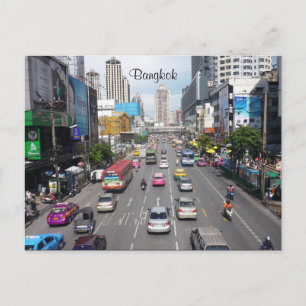 Carte Postale trafic bangkok