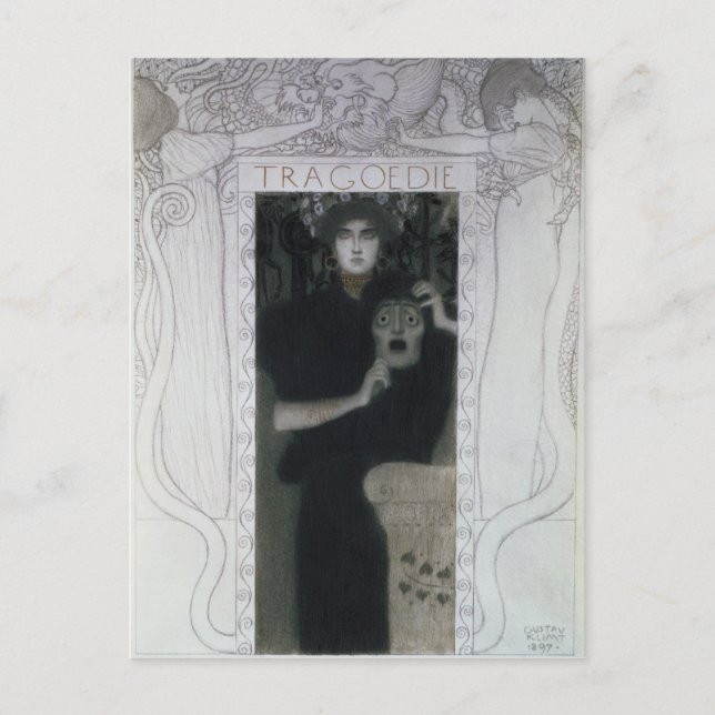 Carte Postale Tragédie, 1897 (Devant)