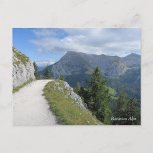Carte Postale Trail Alpes bavaroises