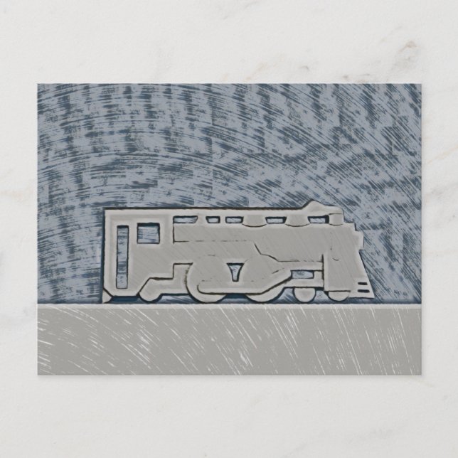 Carte Postale Train (Devant)