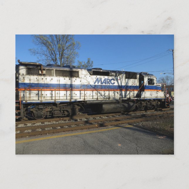 Carte Postale Train (Devant)
