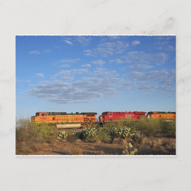 Carte Postale Train (Devant)