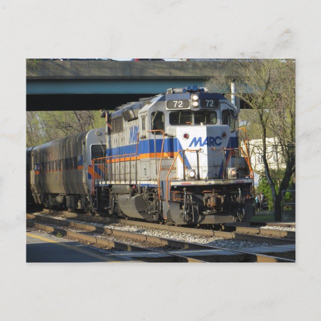 Carte Postale Train (Devant)