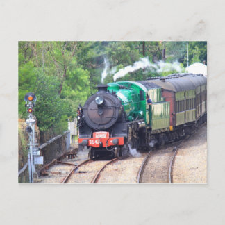 Carte Postale Train à vapeur à Picton