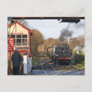 Carte Postale Train à vapeur sur Ramsbottom