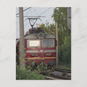 Carte Postale Train de marchandises bulgare