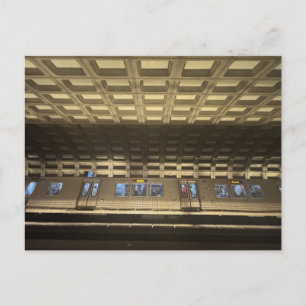 Carte Postale Train du métro de Washington