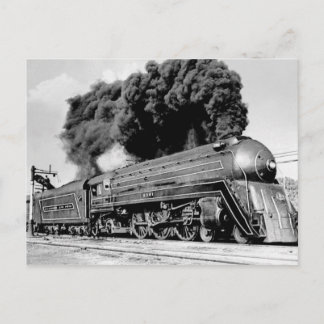 Carte Postale Train Highball It 20th Century Limited! Vintage