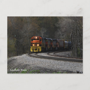 Carte Postale Train Lindholm