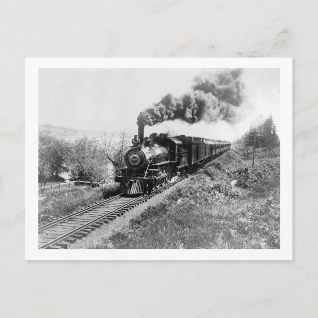 Carte Postale Train North Coast Limited à proximité (Devant)