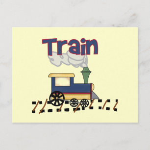 Carte Postale Train on Track Tshirts et cadeaux