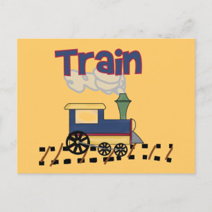 Carte Postale Train on Track Tshirts et cadeaux
