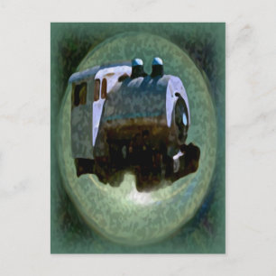 Carte Postale Train Push