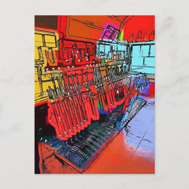 CARTE POSTALE TRAIN STATIONS (Devant)