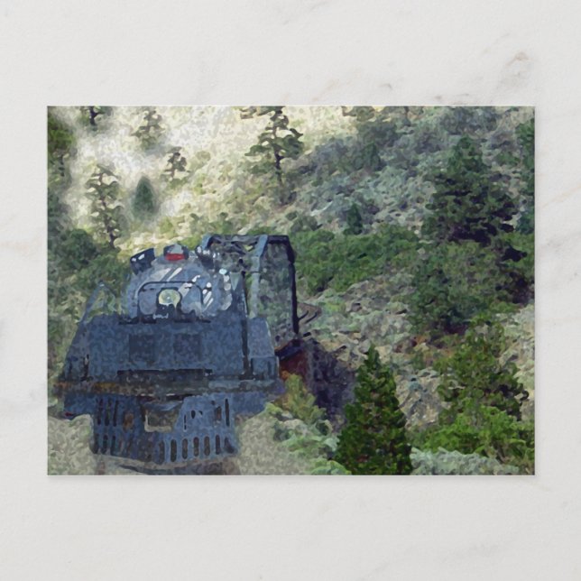 Carte Postale Train Sunrise (Devant)