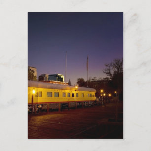 Carte Postale Train Union Pacific dans le Vieux Sacramento