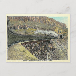 Carte Postale Train vintage Arizona