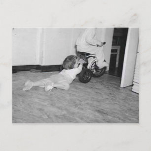 Carte Postale traîné derrière