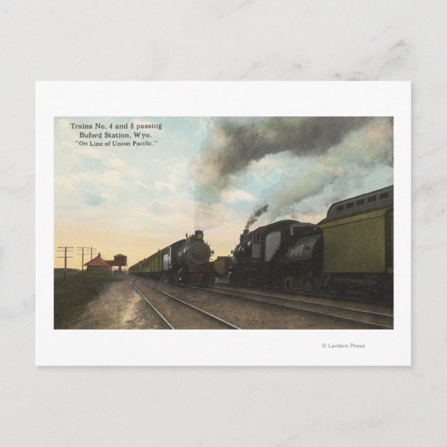 Carte Postale Trains #4 et #5 Passage (Devant)