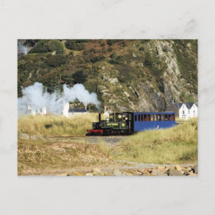 CARTE POSTALE TRAINS À VAPEUR