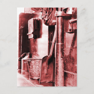 CARTE POSTALE TRAINS À VAPEUR