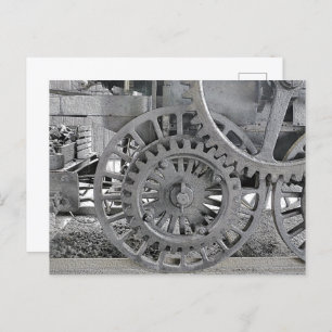 CARTE POSTALE TRAINS À VAPEUR