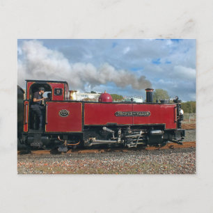 CARTE POSTALE TRAINS À VAPEUR