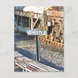 CARTE POSTALE TRAINS À VAPEUR