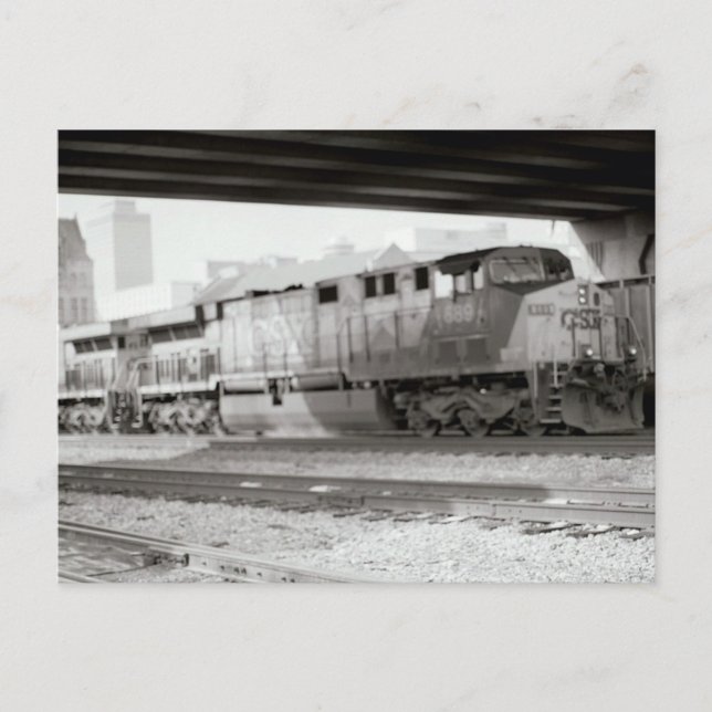 Carte Postale Trains de Nashville 2 (Devant)