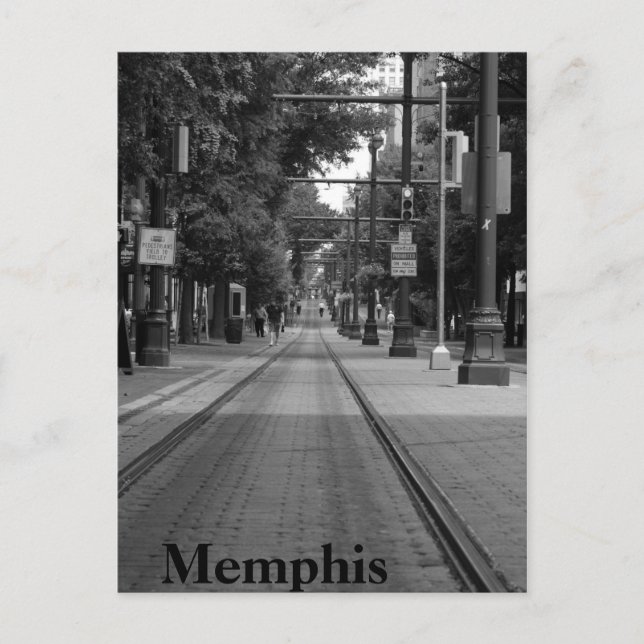 Carte Postale Trains Memphis (Devant)