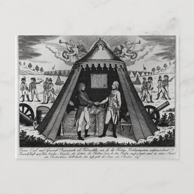 Carte Postale Traité de Campo Formio, 18 octobre 1797 (Devant)