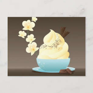 Carte Postale Traitement de la crème glacée