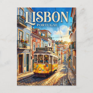 Carte Postale Tram 28 Portugal