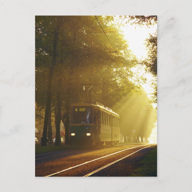 Carte Postale Tramway (Devant)
