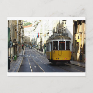 Carte Postale Tramway 28, Lisbonne, Portugal
