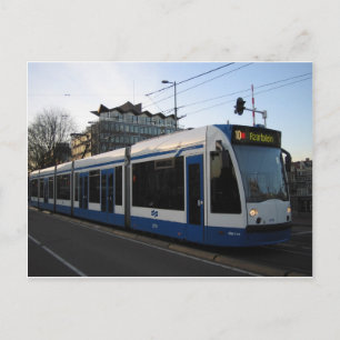Carte Postale Tramway Amsterdam