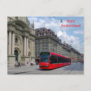 Carte Postale Tramway de Berne
