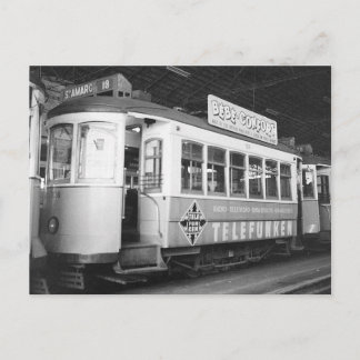 Carte Postale Tramway de Lisbonne Portugal 1969