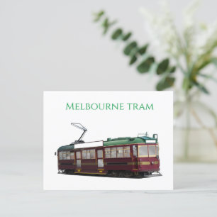 Carte Postale tramway de Melbourne