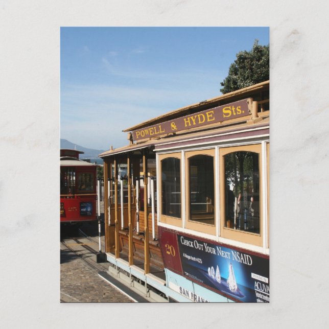 Carte Postale tramways de san francisco (Devant)